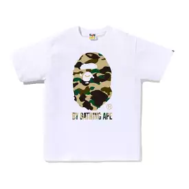 A BATHING APE 1ST CAMO BY BATHING APE TEE - WHITE