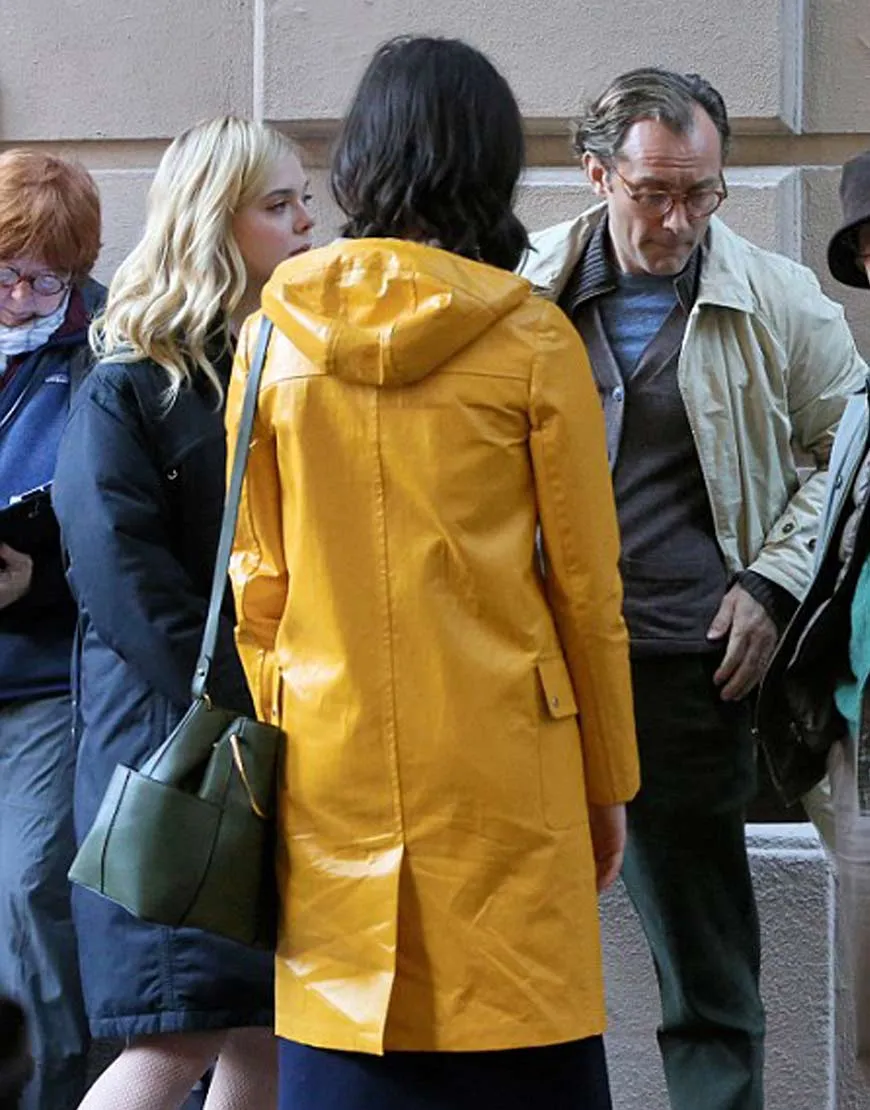 A Rainy Day In New York Elle Fanning Coat | Ujackets.com