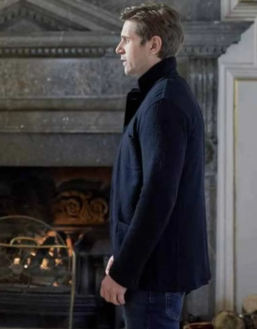 As Luck Would Have It Allen Leech Black Coat | Ujackets.com - 45% OFF