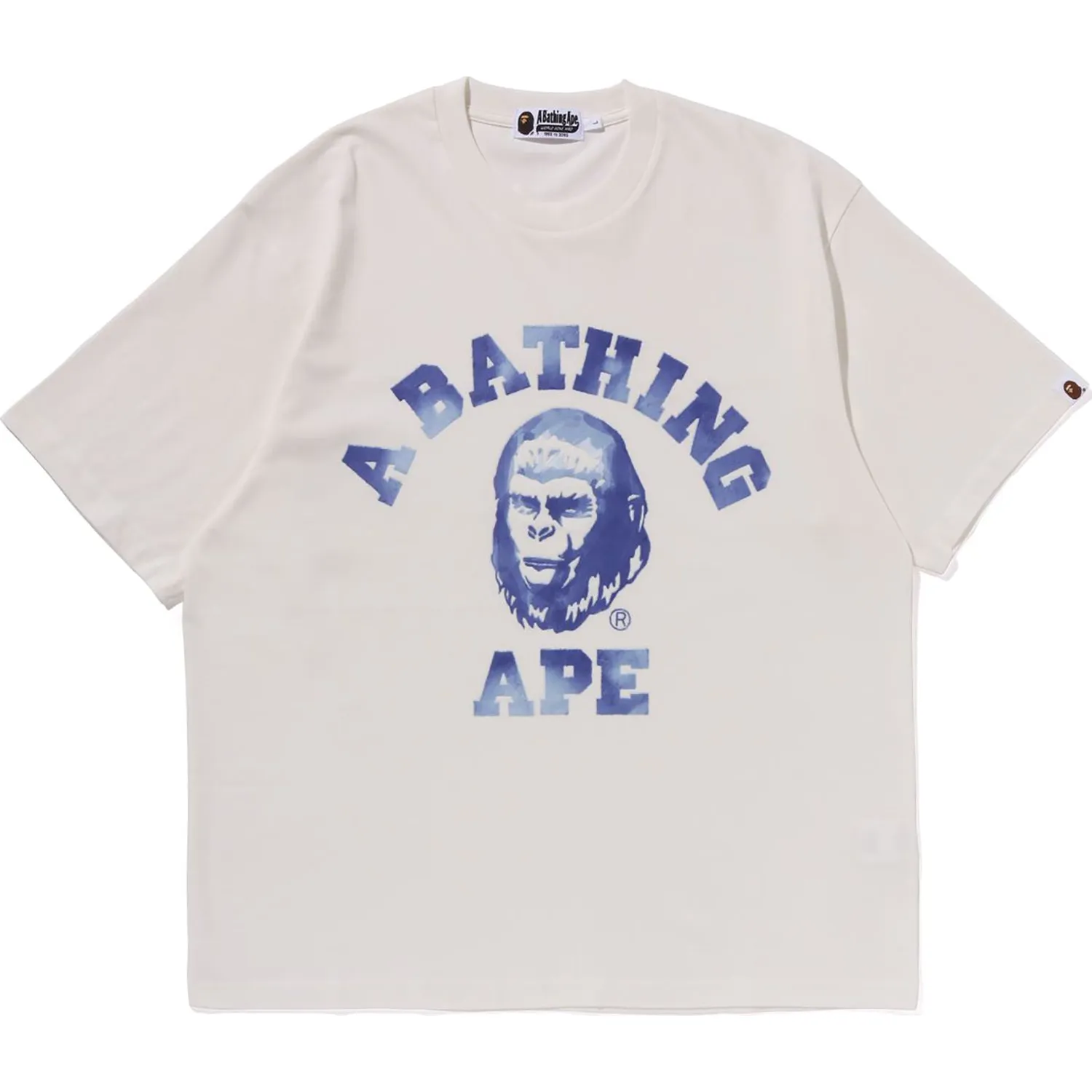 BAPE COLLEGE GRAPHIC TEE MENS