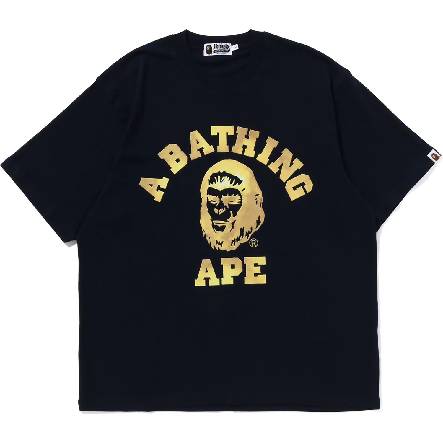 BAPE COLLEGE GRAPHIC TEE MENS