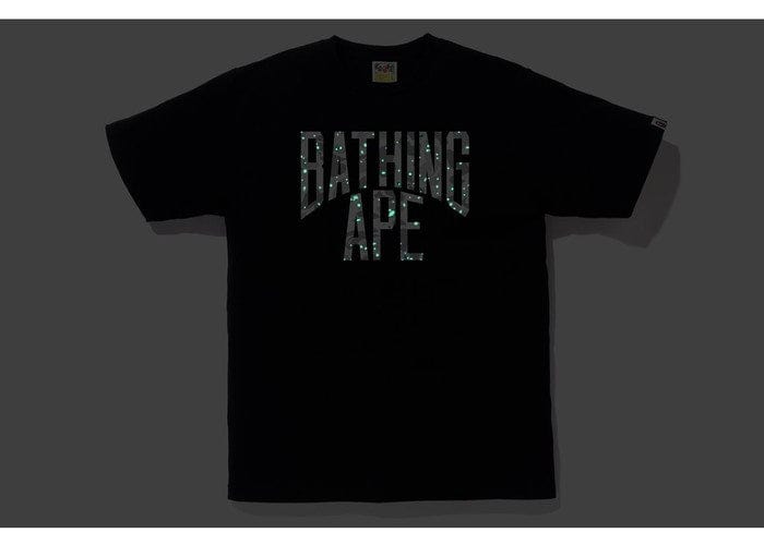 BAPE SPACE CAMO NYC LOGO TEE