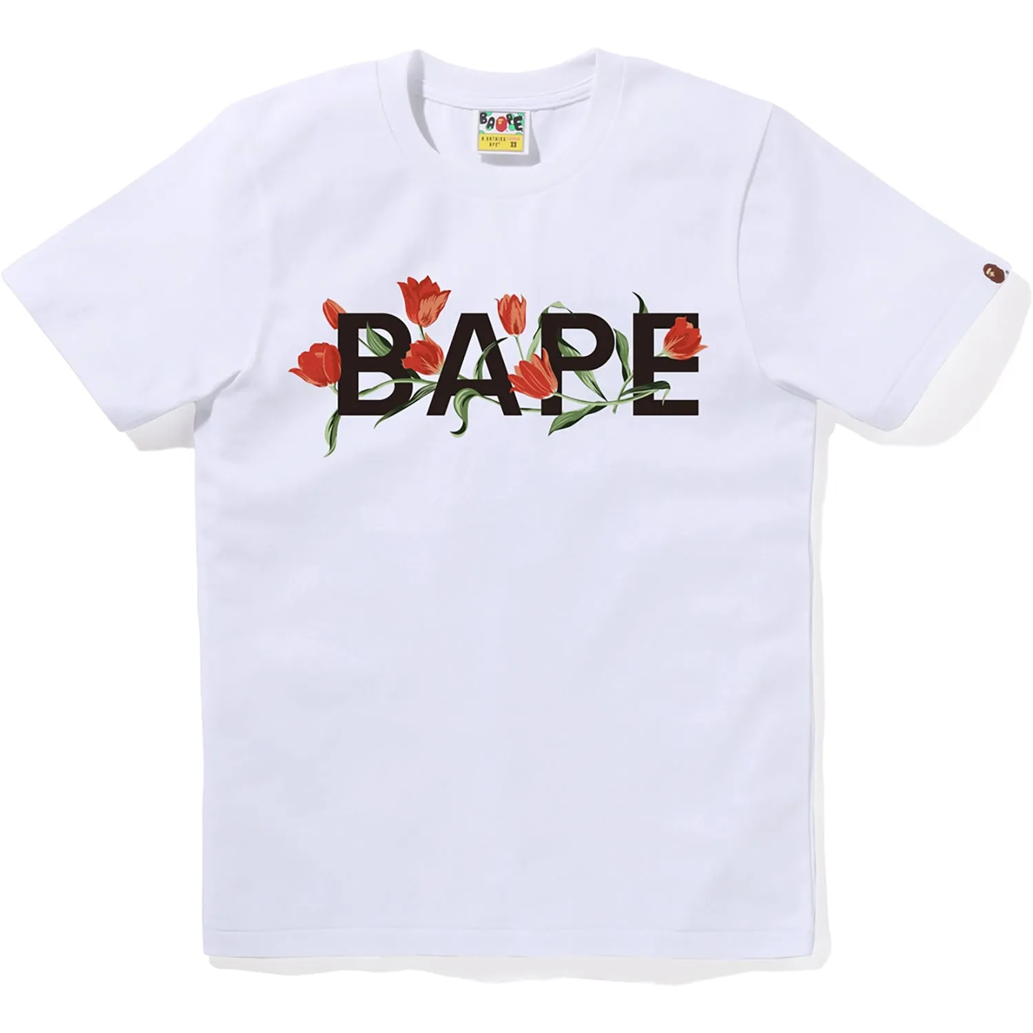 BAPE TULIP LOGO TEE LADIES