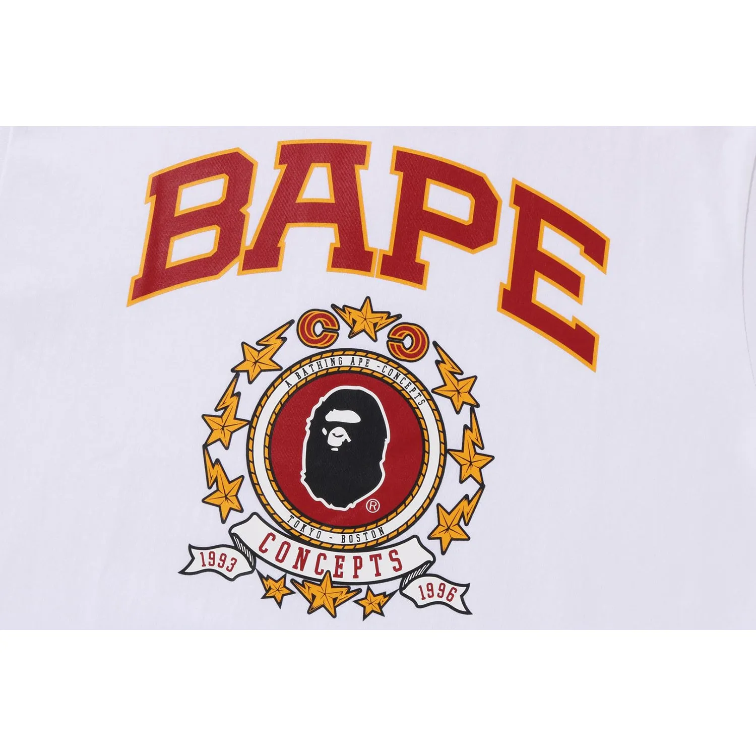 BAPE X CONCEPTS EMBLEM TEE MENS