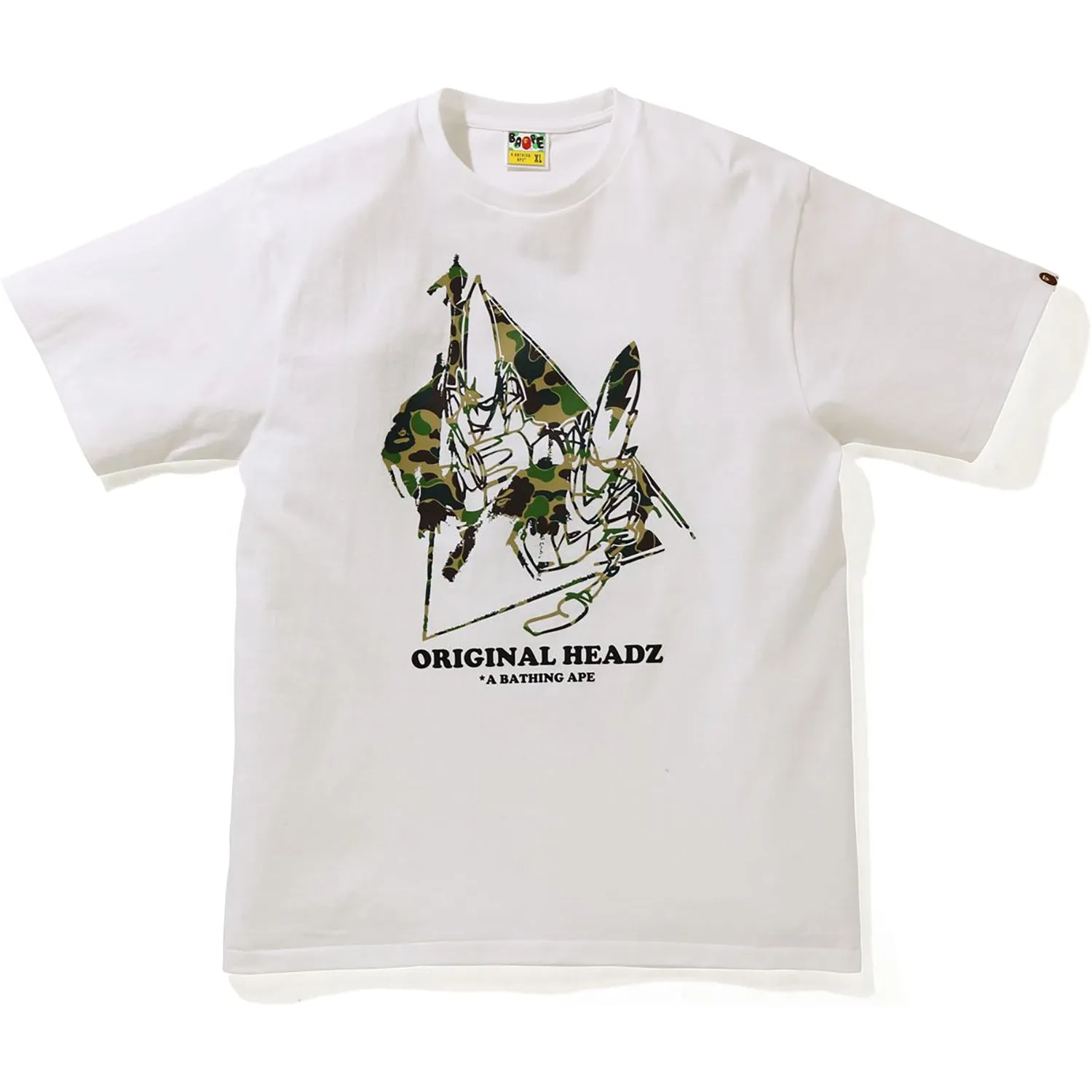 BAPE X MO'WAX X UNKLE POINTMAN TEE MENS