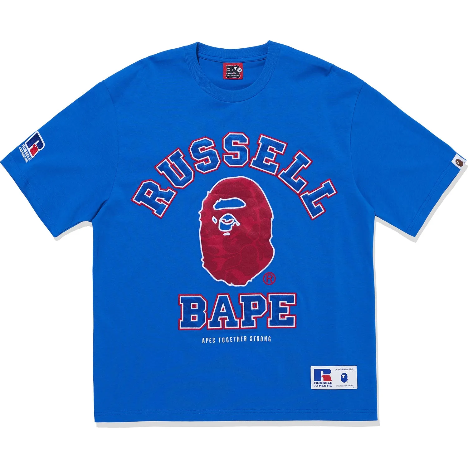 BAPE X RUSSELL TEE MENS