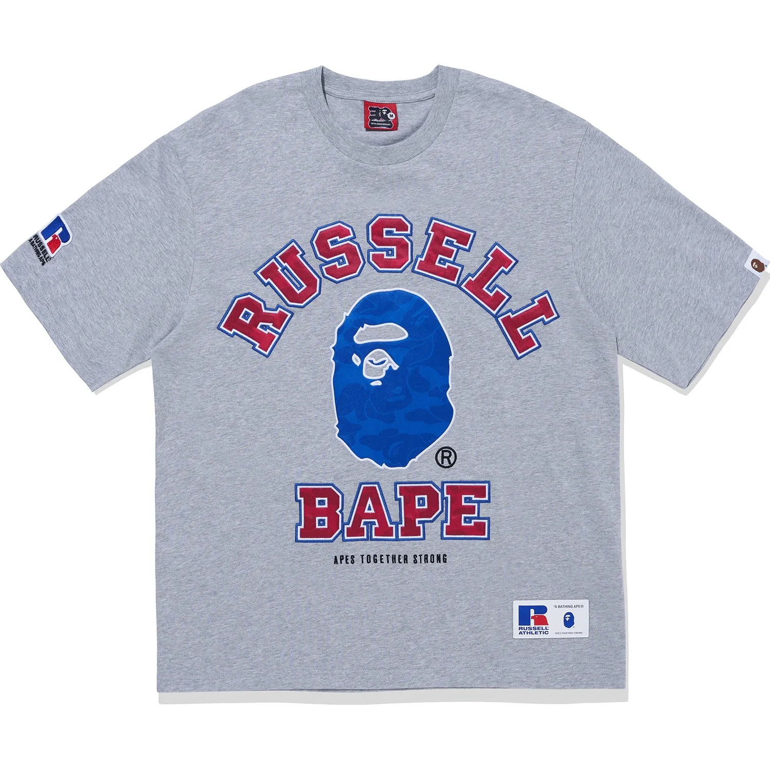 BAPE X RUSSELL TEE MENS