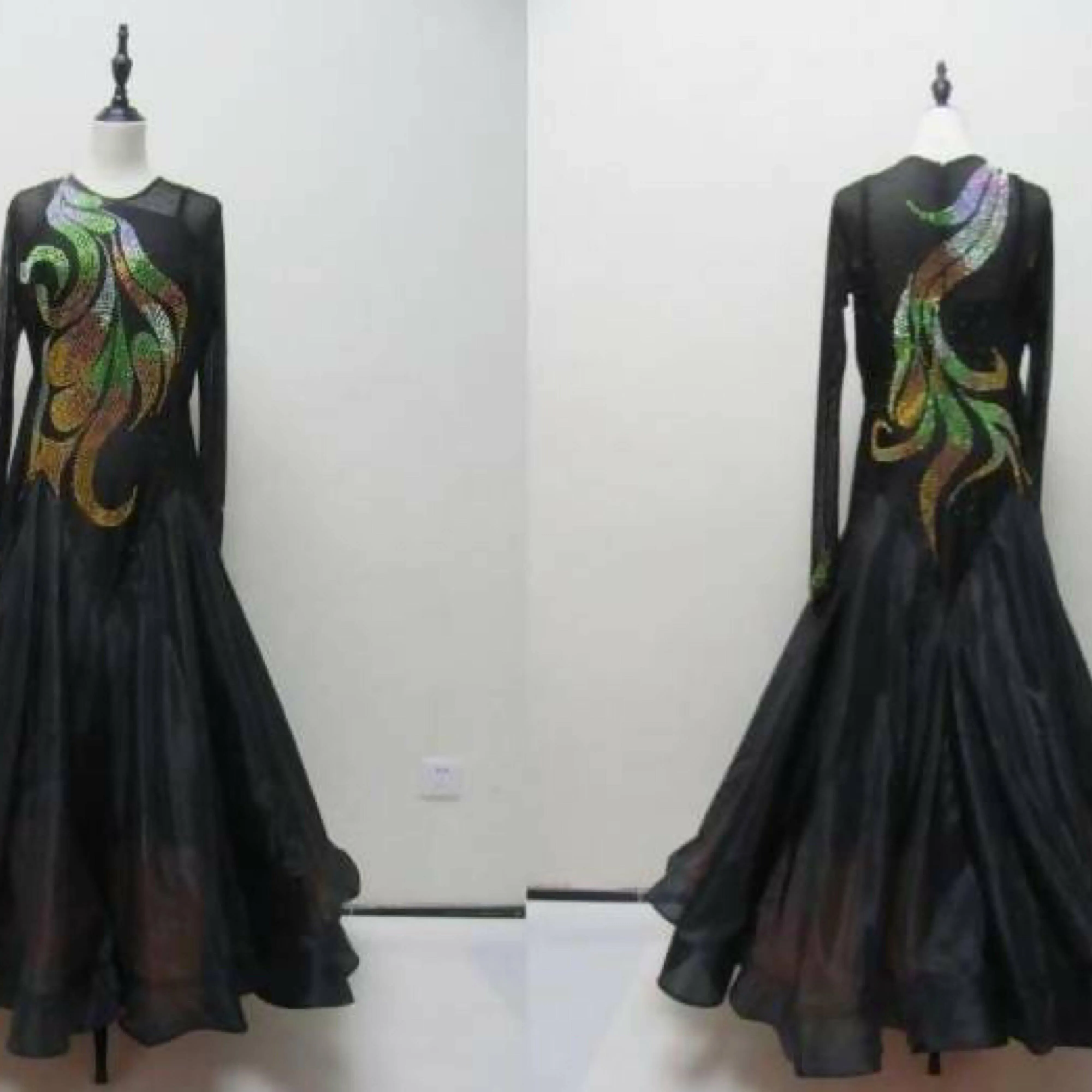 Black Dress For Ballroom