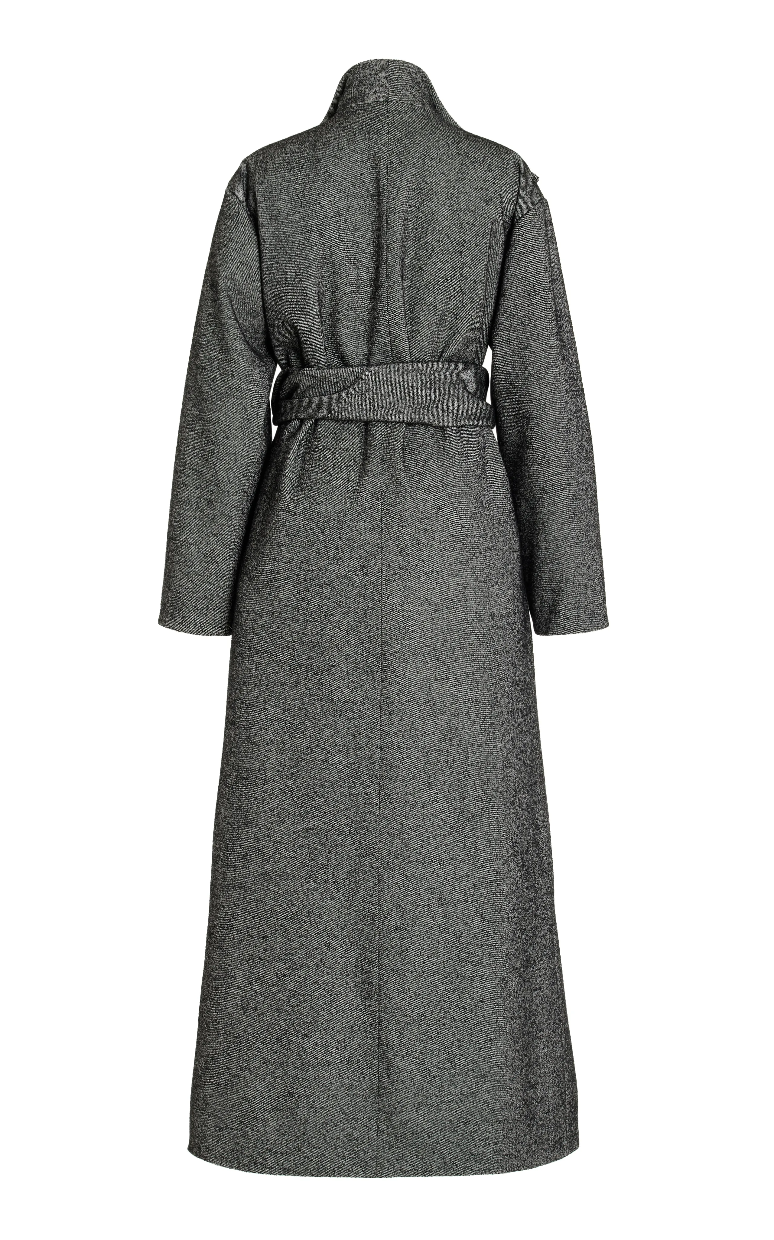 Brandon Maxwell The Alden Wool Long Trench Coat