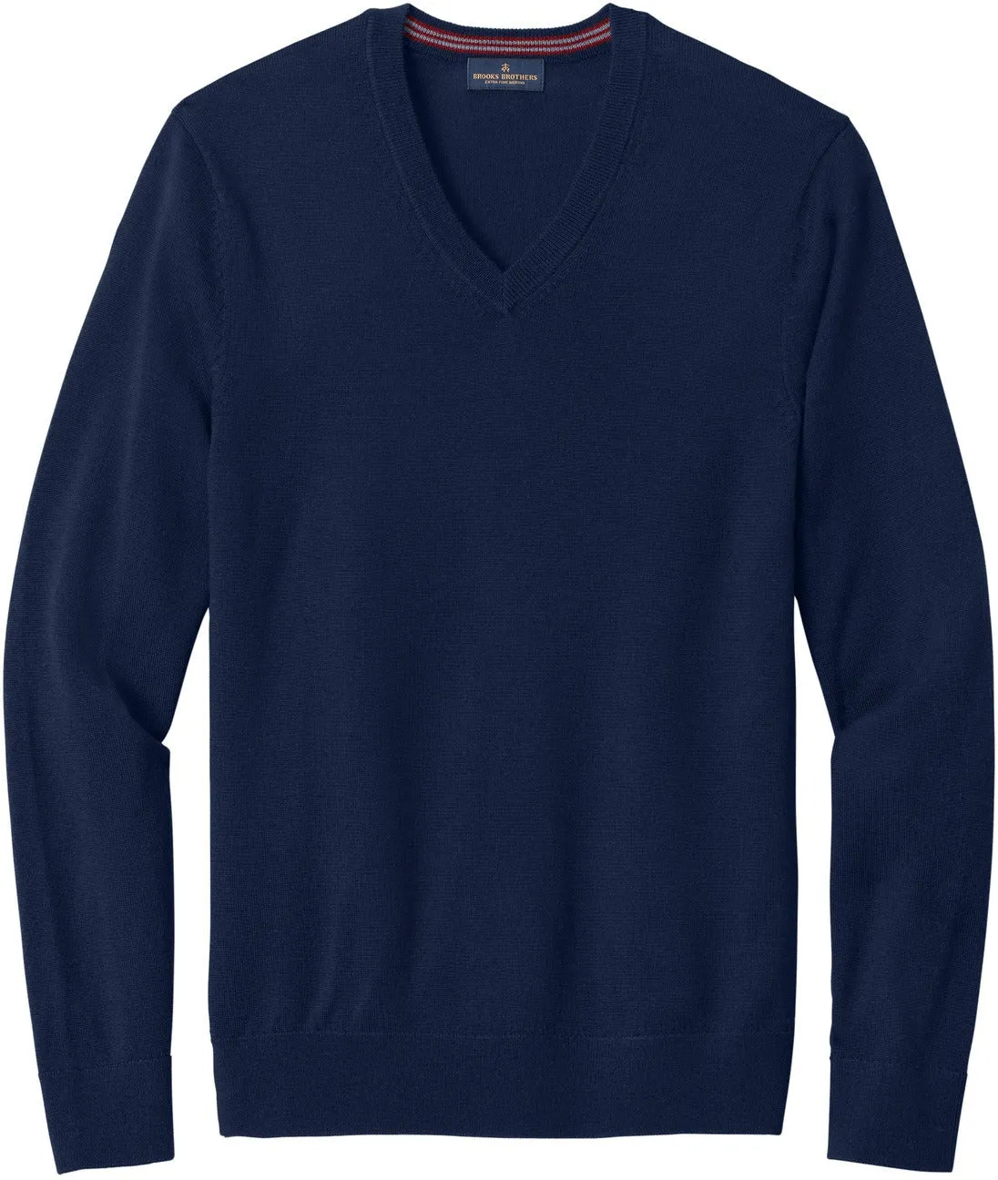 Brooks Brothers Washable Merino V-Neck Sweater