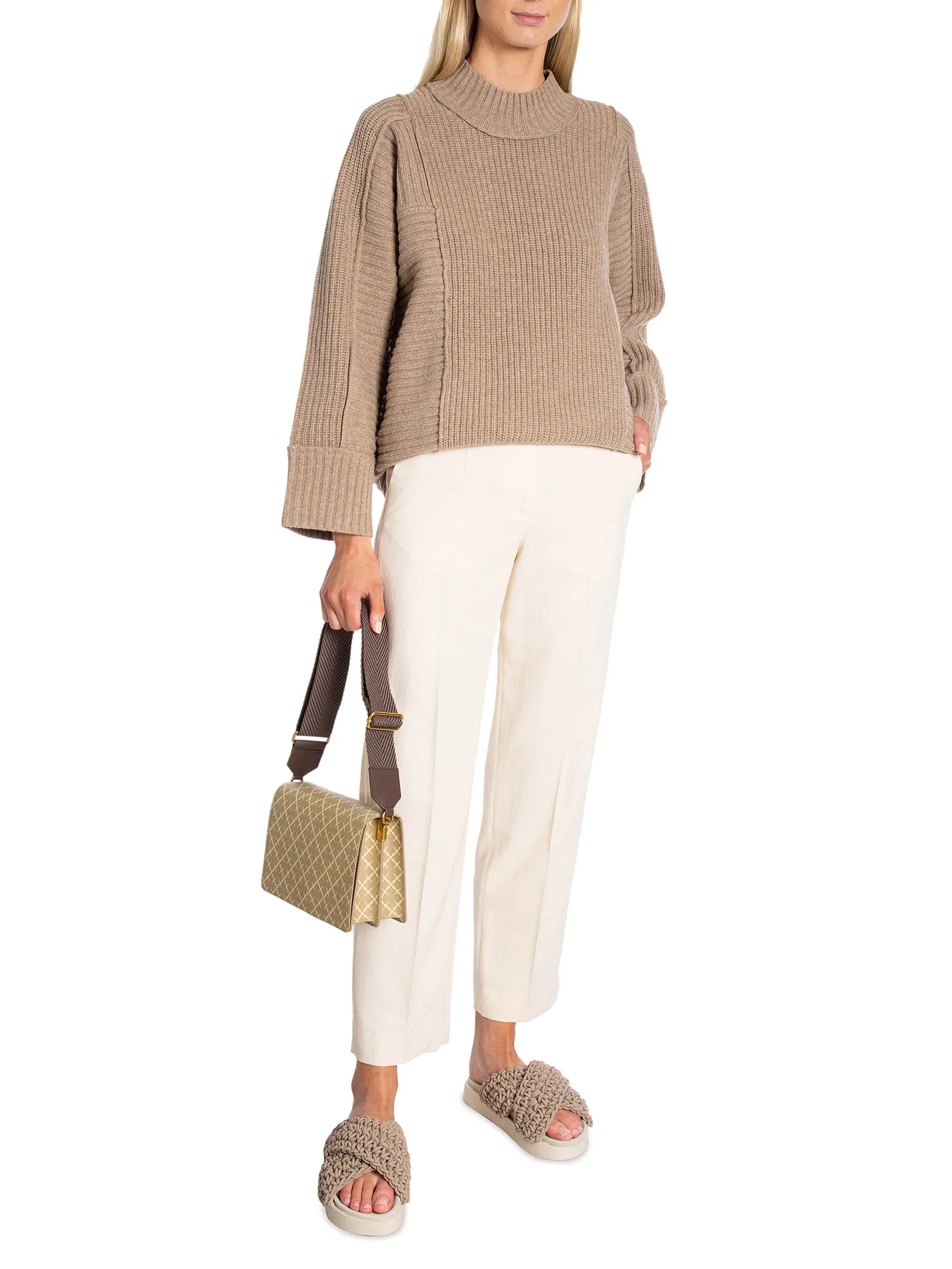 BY MALENE BIRGER SWEATER ROSYA CINNAMON BROWN