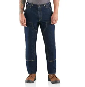 Carhartt Men's Rugged Flex Relaxed Fit Double-Front Utility Logger Jeans