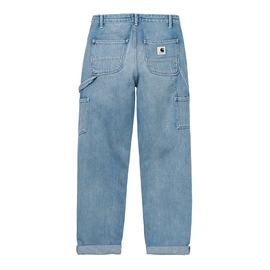 Carhartt WIP Women's Peirce Pant Denim - Light Stone Wash