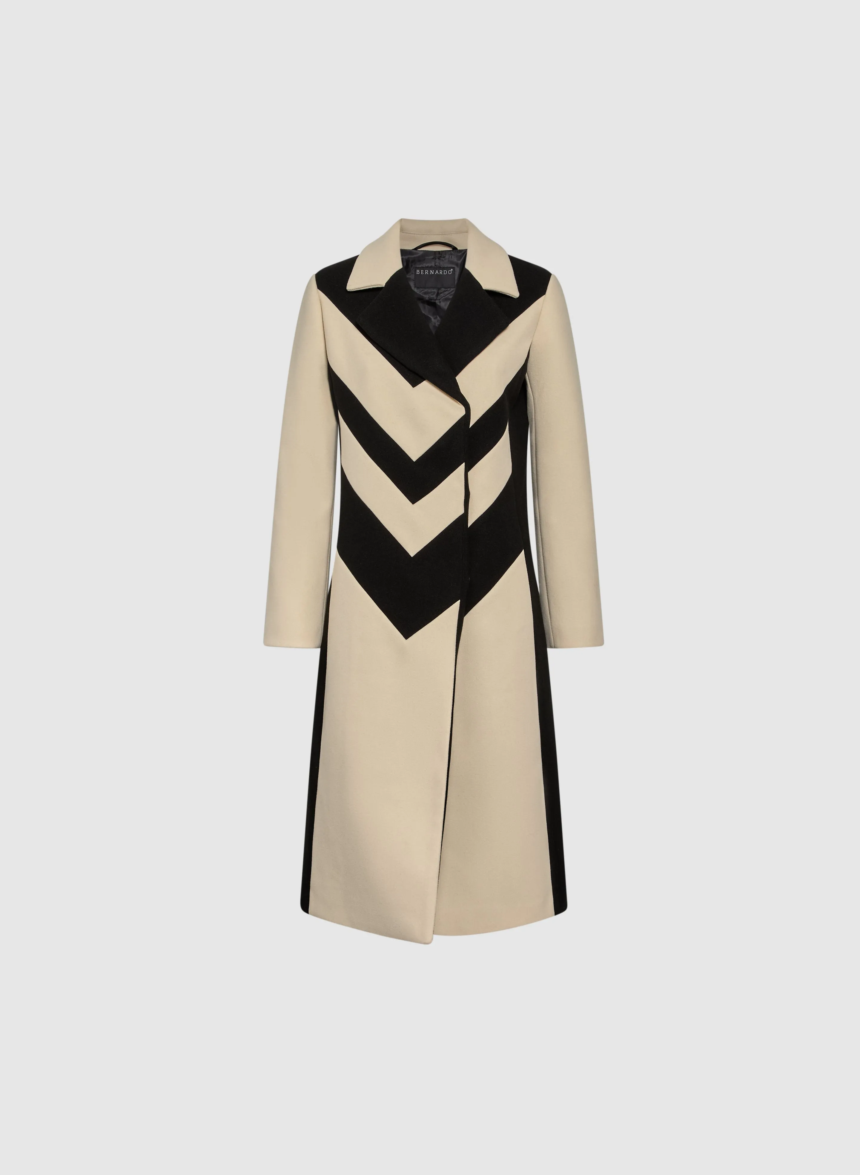 Chevron Front Coat