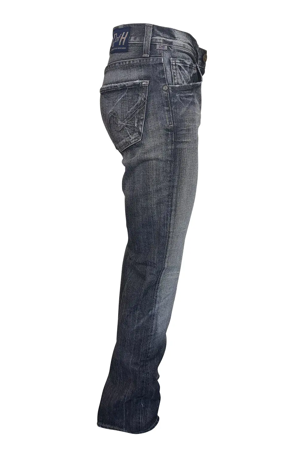 CITIZENS OF HUMANITY Men's Grey Faded Straight Leg Jeans (W30 L34.5)