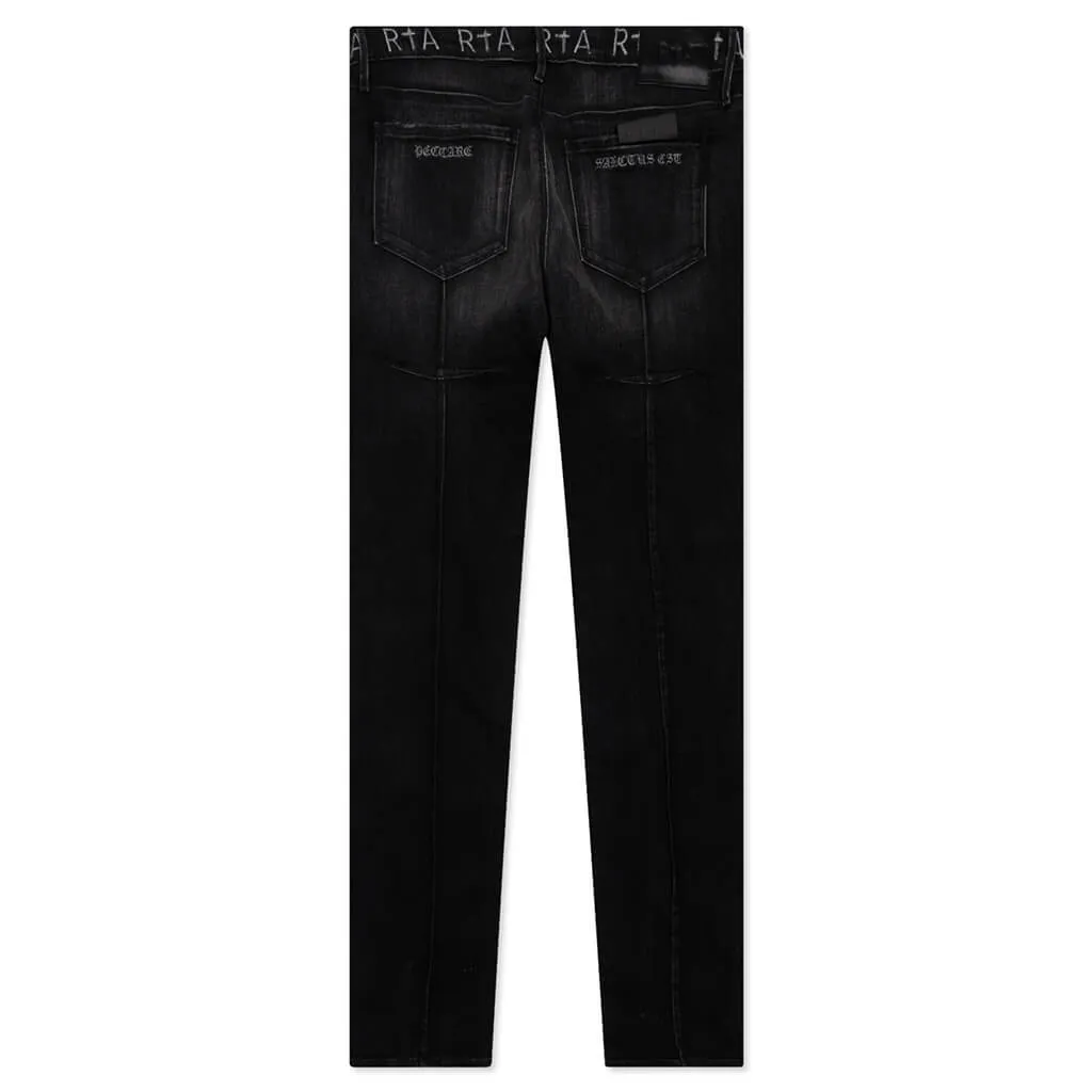 Clayton Jean - Charcoal Black