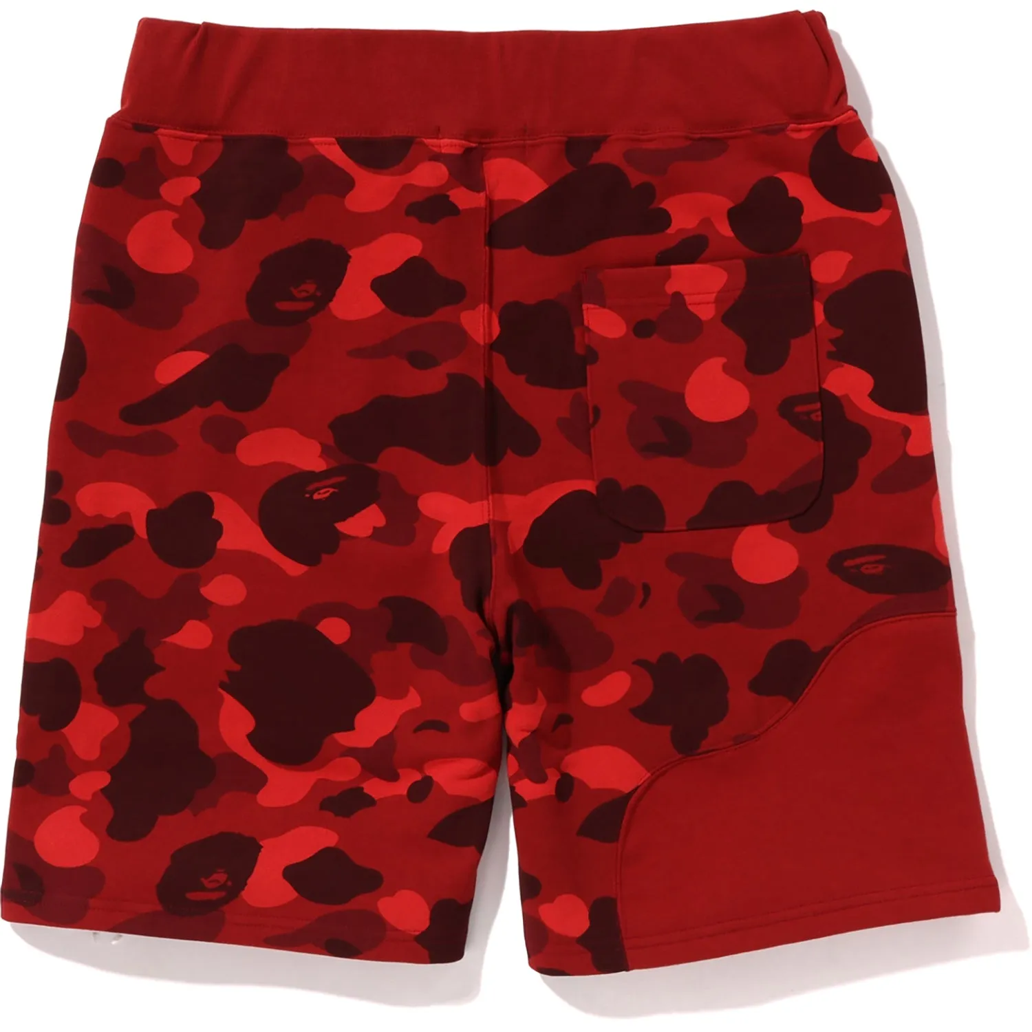 COLOR CAMO CUTTING SWEAT SHORTS MENS