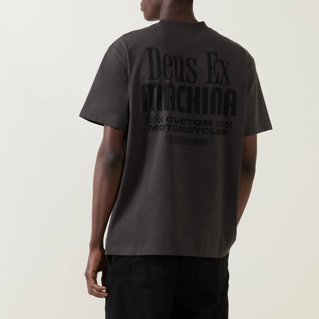 DEUS EX MACHINA Partisan Logo T-Shirt - Grey