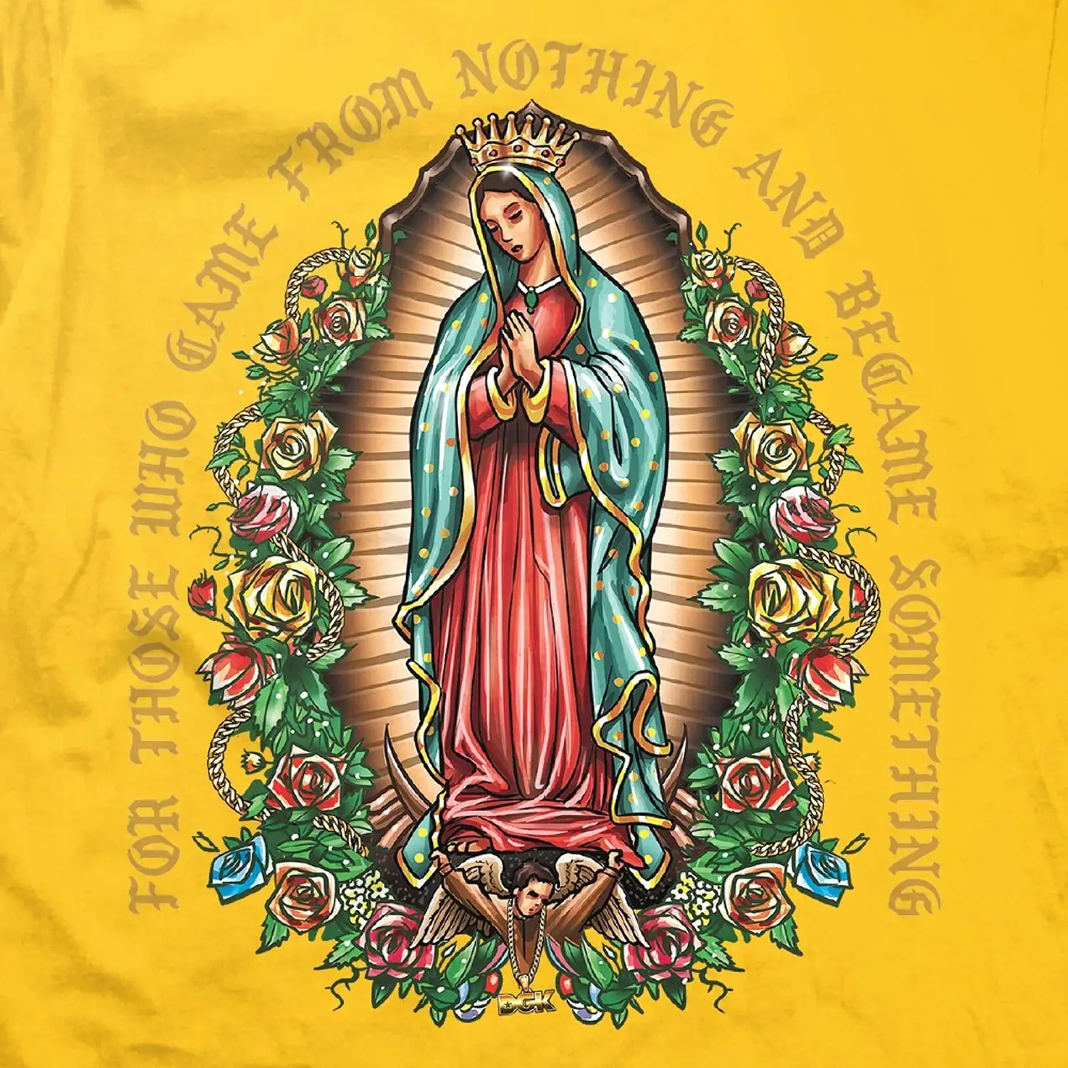 DGK T-SHIRT GUADALUPE GOLD