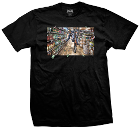 DGK T-SHIRT SPREE BLACK