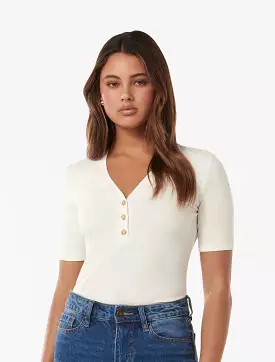 Elaine Button Up Top