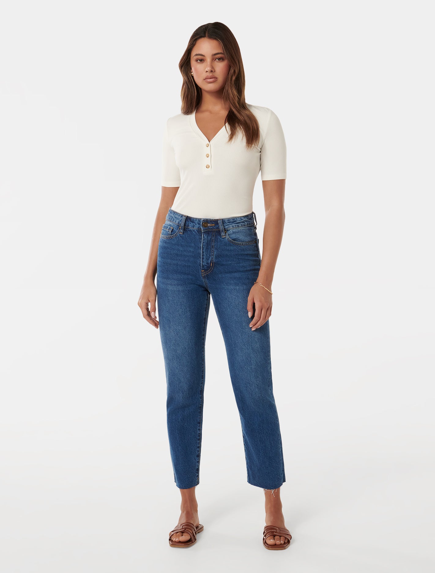 Elaine Button Up Top