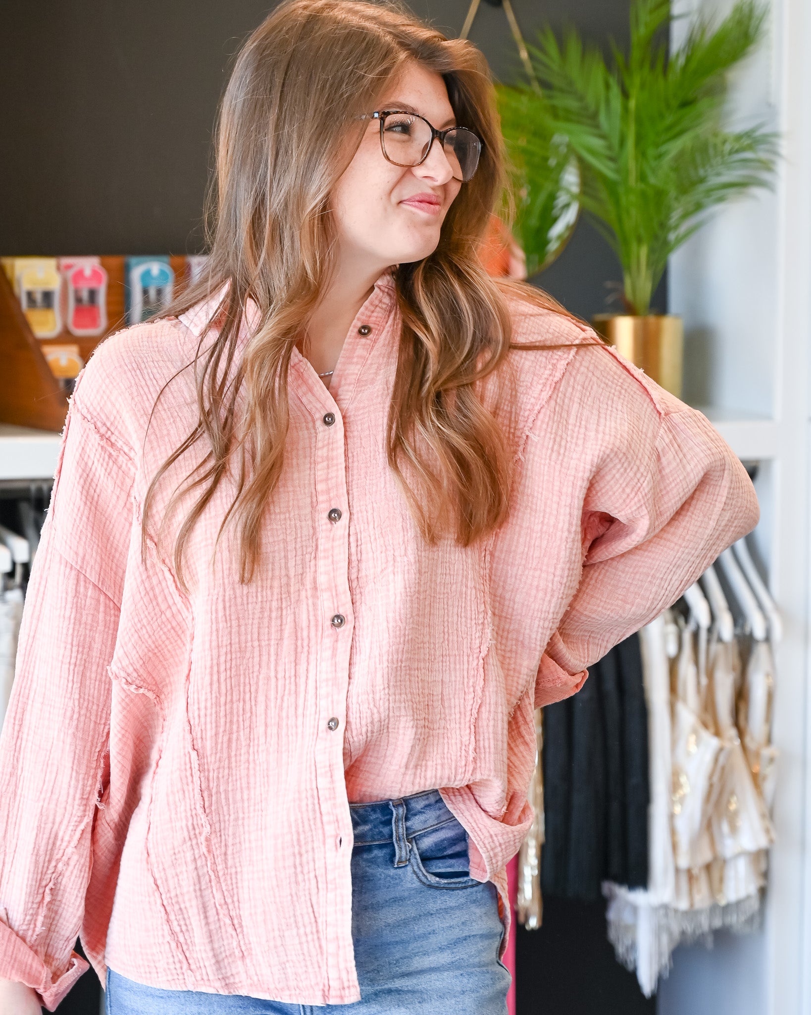 Farmer's Market Button-Up