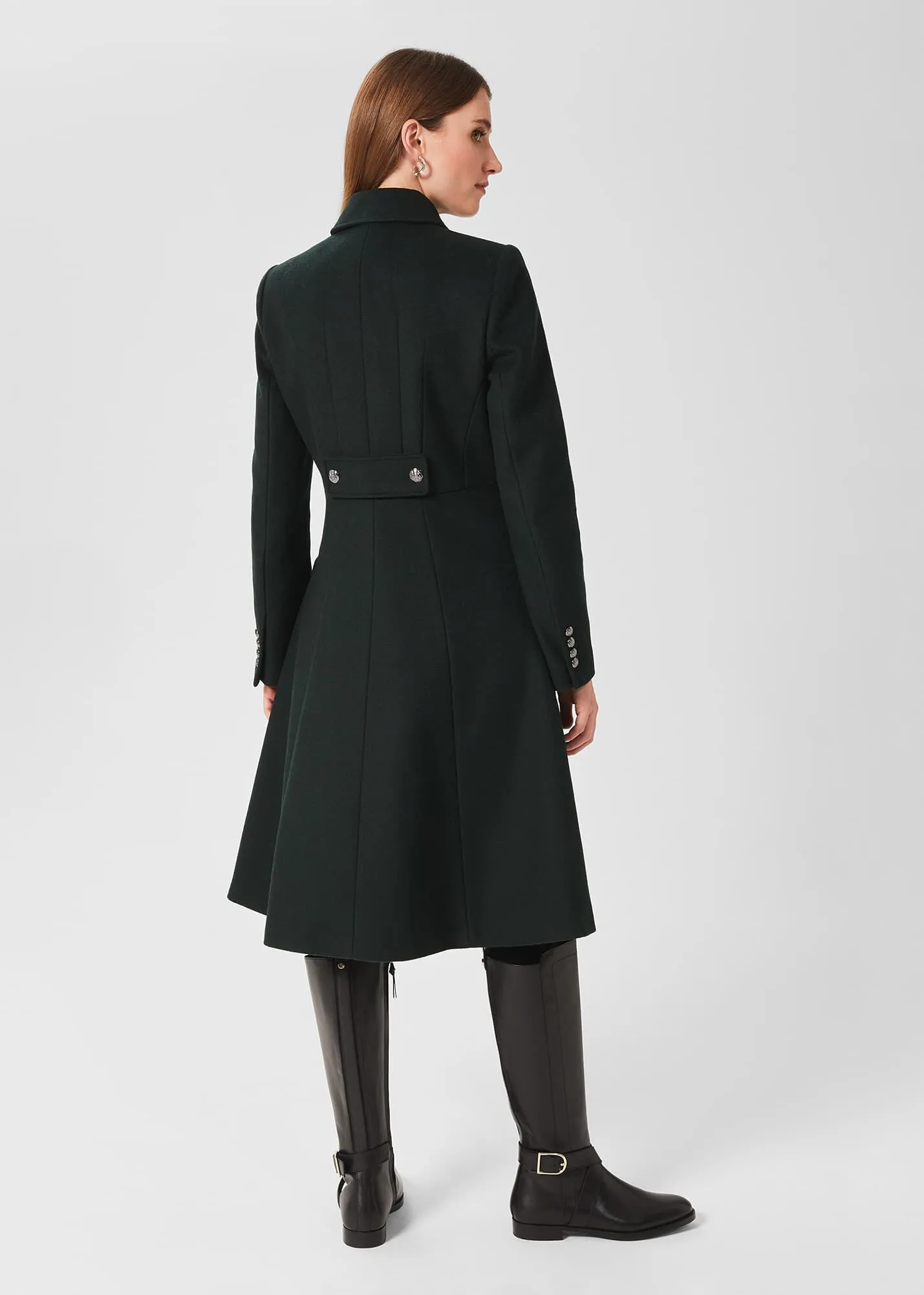 Francesca Wool Blend Coat 