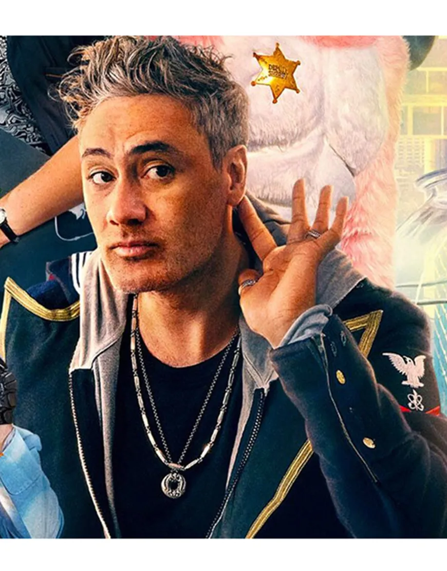 Free Guy Taika Waititi Coat | Antoine Long Denim Coat