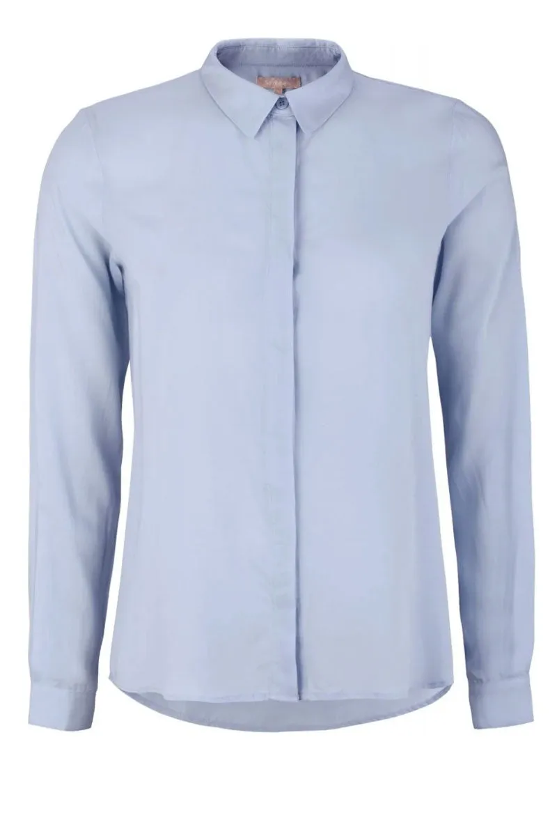 Freedom LS Shirt | Cashmere Blue | Skjorte Fra Soft Rebels