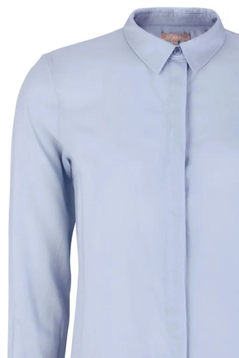 Freedom LS Shirt | Cashmere Blue | Skjorte Fra Soft Rebels