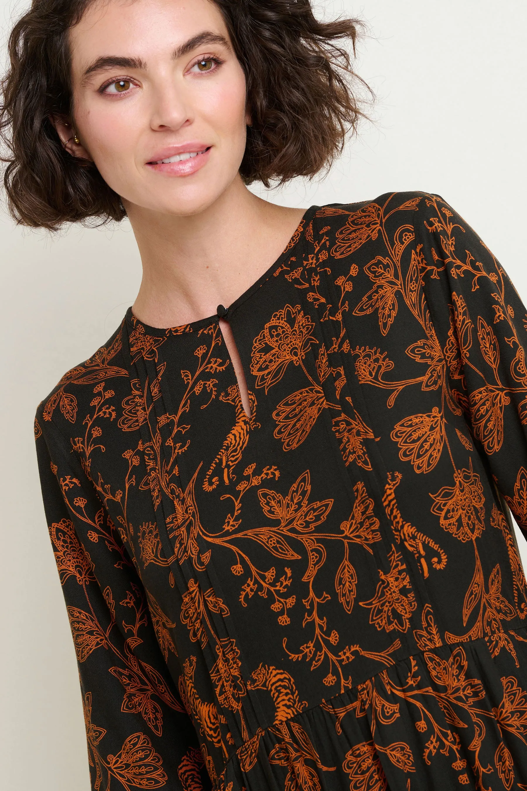 Henna Trail Paisley Dress