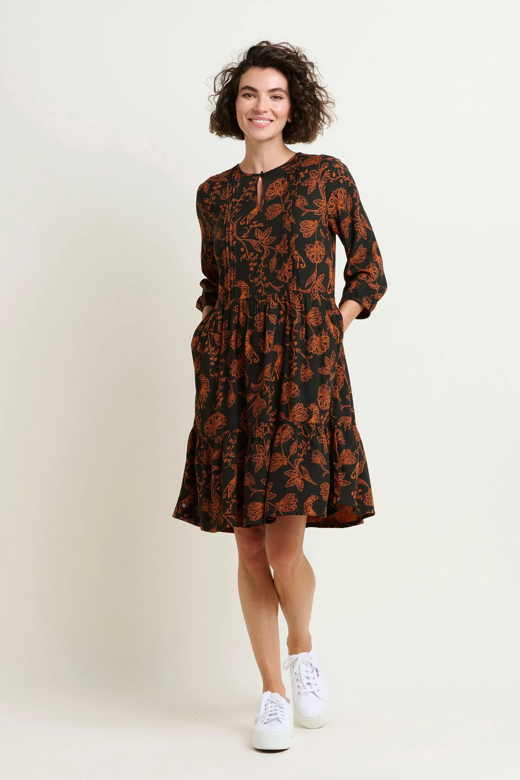 Henna Trail Paisley Dress