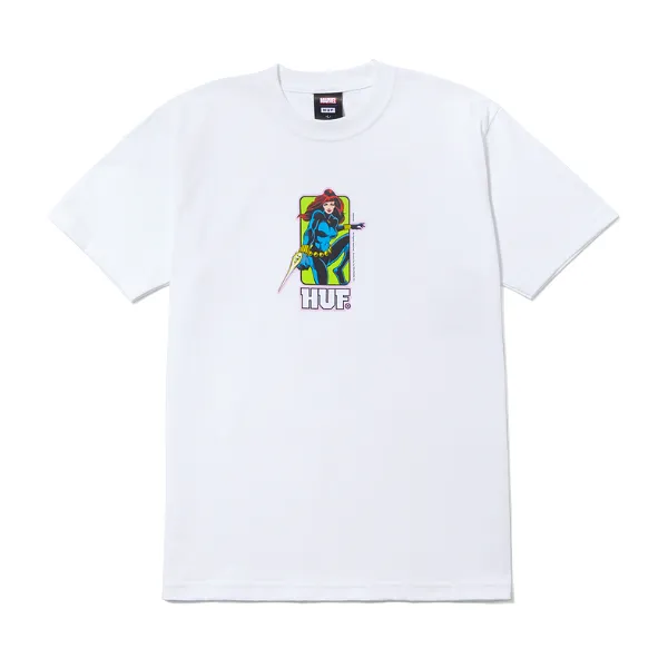 Huf Black Widow S/S T-Shirt - White