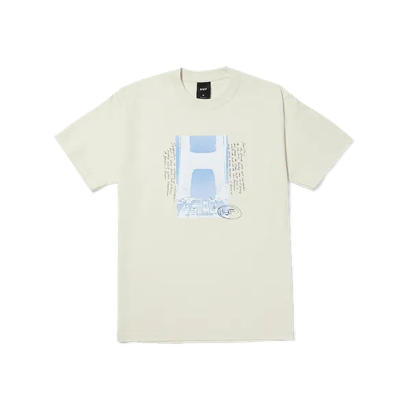 Huf Bridges S/S T-Shirt - Bone