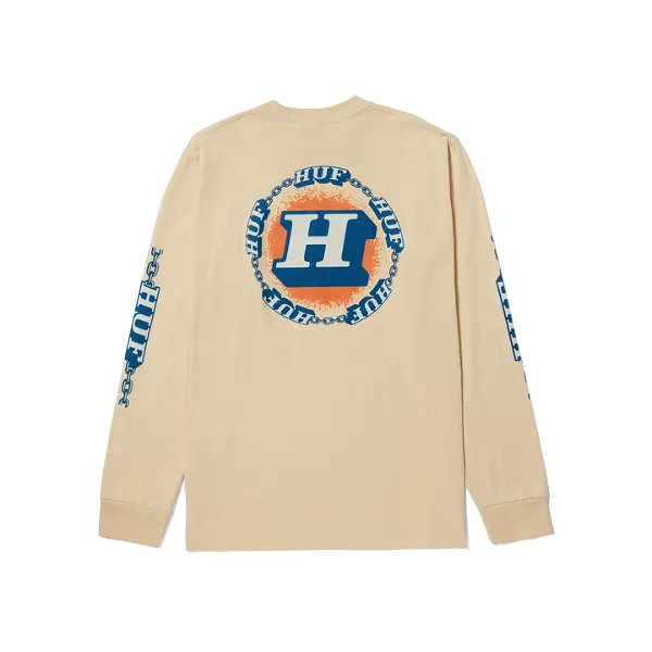 HUF Dependable L/S T-Shirt - Wheat