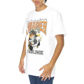 Huf Huf x Thrasher Rincon White T-Shirt