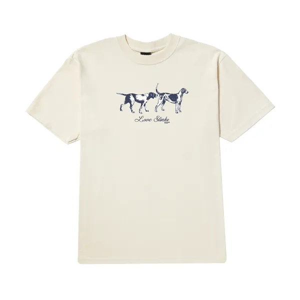 Huf Love Stinks T-Shirt - Bone