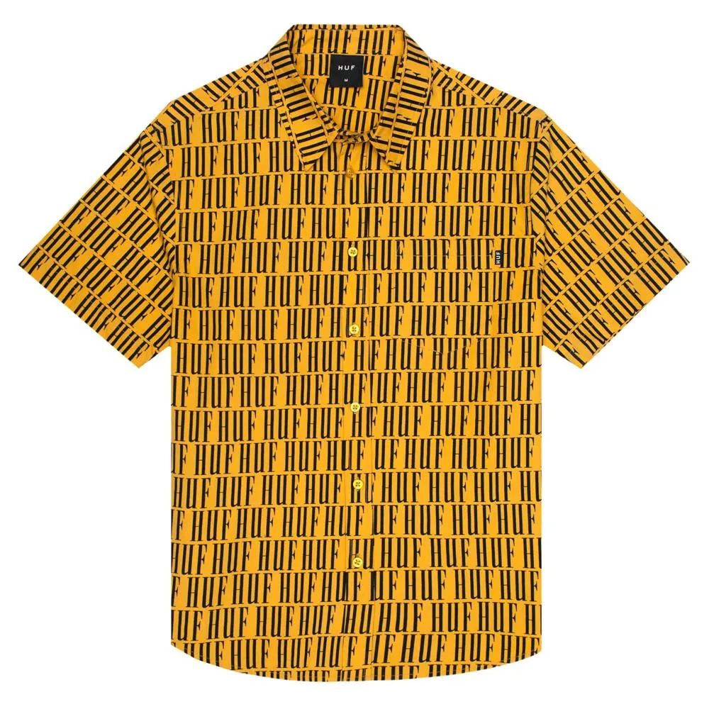 Huf Night Market Button Up T-shirt