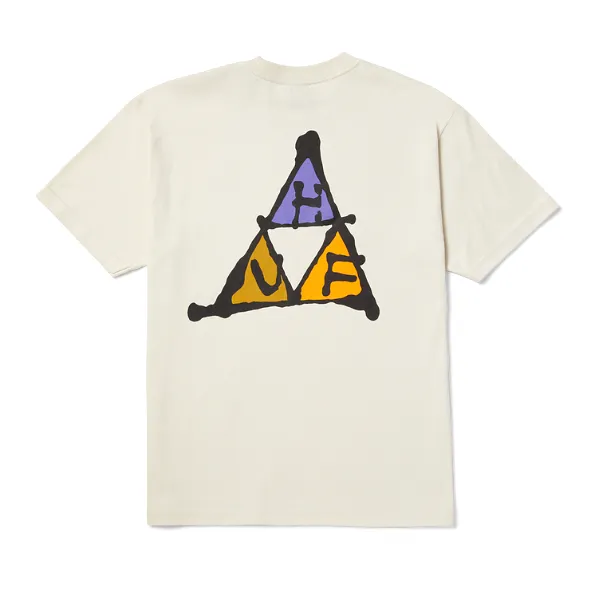 Huf No-Fi TT S/S T-Shirt - Bone