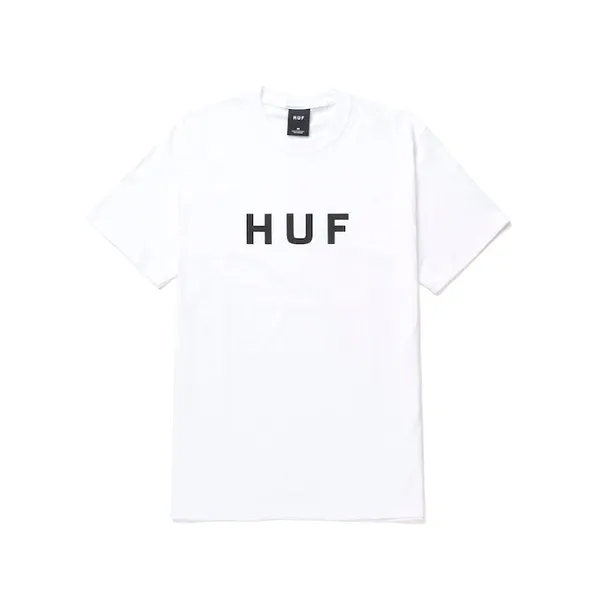 Huf OG Logo S/S T-Shirt - White