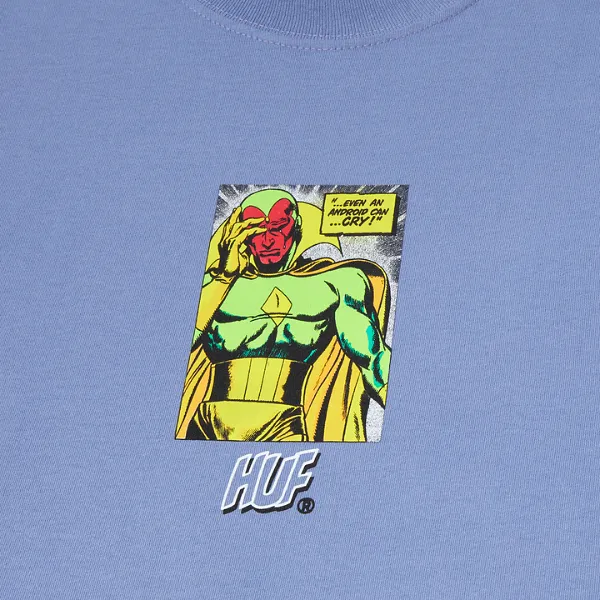 Huf Sad Android S/S T-Shirt - Vintage Violet