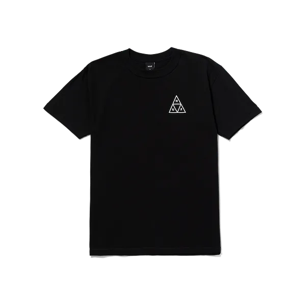 Huf Set Triple Triangle S/S T-Shirt - Black