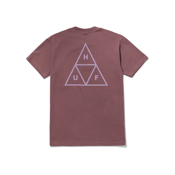 Huf Set Triple Triangle S/S T-Shirt - Mauve