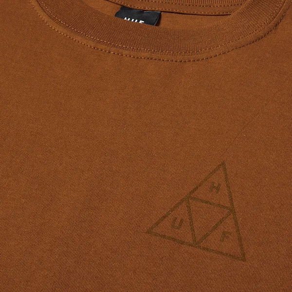 Huf Set Triple Triangle S/S T-Shirt - Rubber