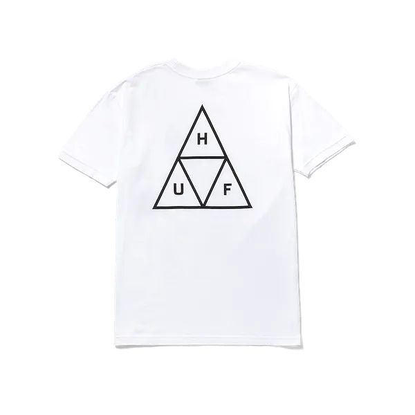 Huf Set Triple Triangle S/S T-Shirt - White