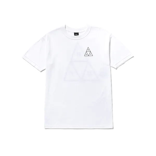 Huf Set Triple Triangle S/S T-Shirt - White