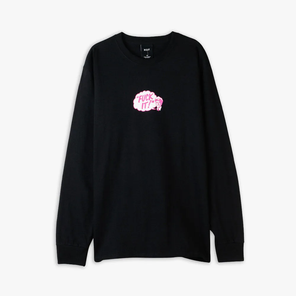 HUF Special Delivery Long Sleeve T-shirt / Black