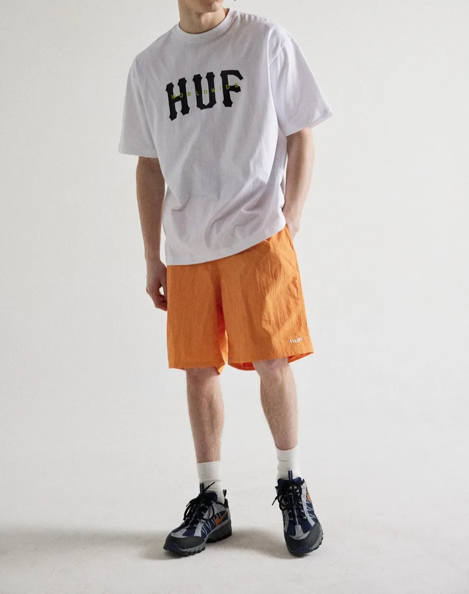 HUF  |Unisex Street Style Short Sleeves Logo Skater Style T-Shirts