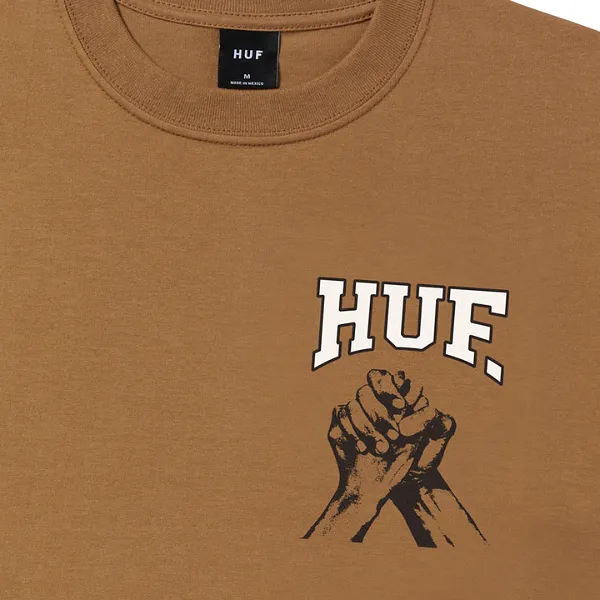 Huf Unity Song S/S T-Shirt - Camel